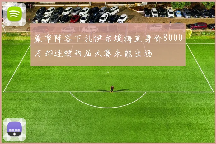 豪华阵容下扎伊尔埃梅里身价8000万却连续两届大赛未能出场